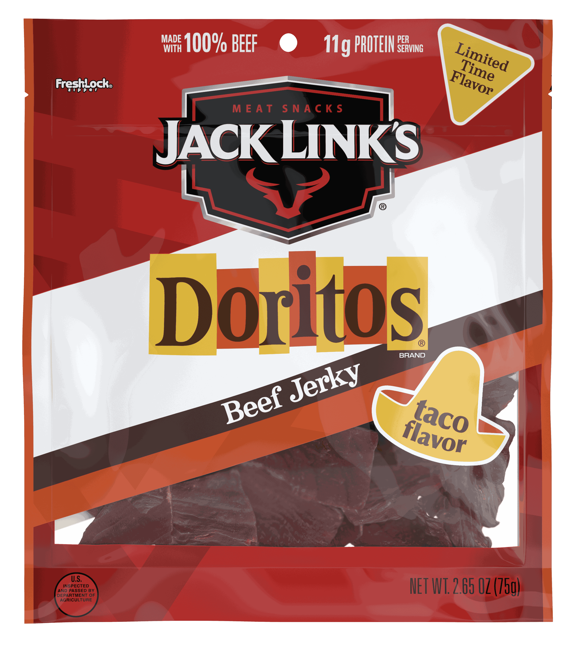 TACO FLAVORED BEEF JERKY